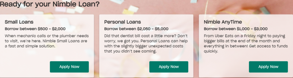 nimble loans